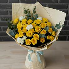 Букет цветов из:  Розы в Бердюжье