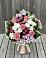 Букет цветов из: Альстромерии, Гвоздики, Розы и Хризантемы в Бердюжье