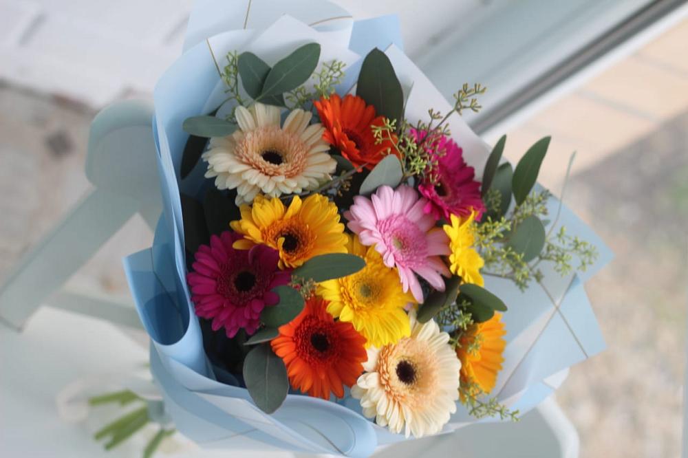 Букет цветов из: Герберы в Бердюжье