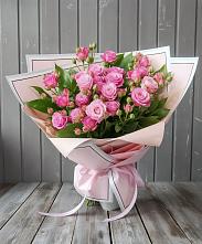 Букет Розовый кустик #REPLACE_PRED# Бердюжье