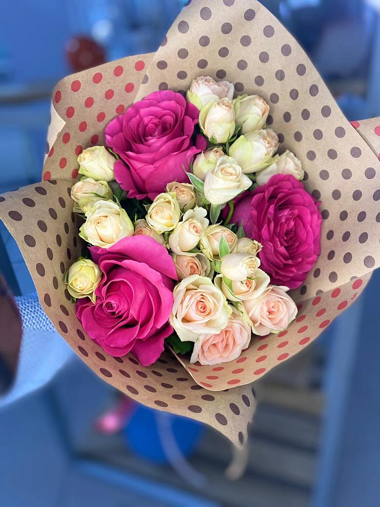 Букет цветов из: Розы в Бердюжье