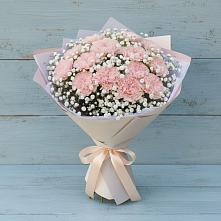 Букет цветов из:  Гвоздики в Бердюжье