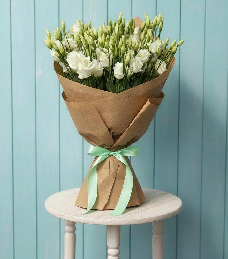 Букет цветов из: Лизиантусы в Бердюжье