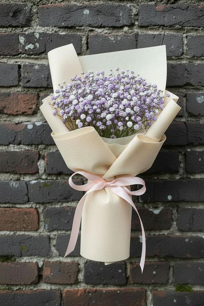 Букет цветов из: Гипсофила в Бердюжье