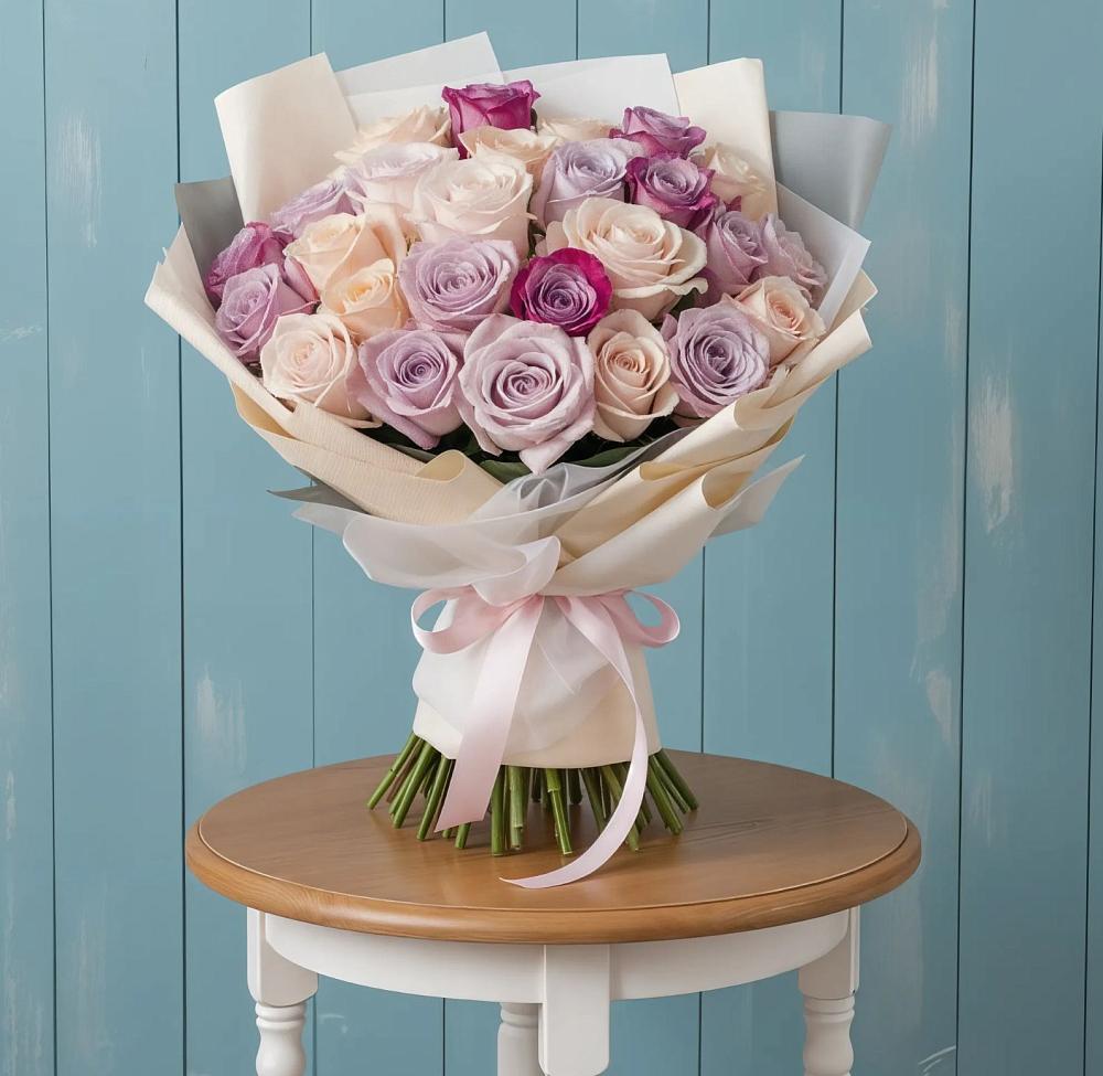 Букет цветов из: Розы в Бердюжье