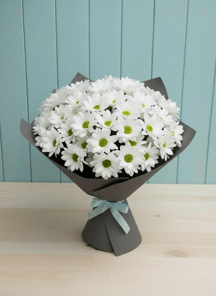 Букет цветов из: Хризантемы в Бердюжье