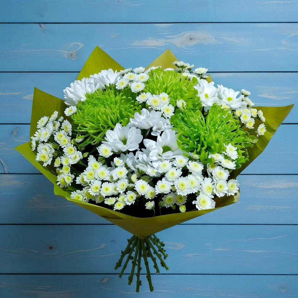 Букет цветов из: Хризантемы в Бердюжье