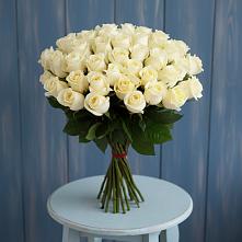 Букет 51 Белая роза Эдлесс Лав #REPLACE_PRED# Бердюжье