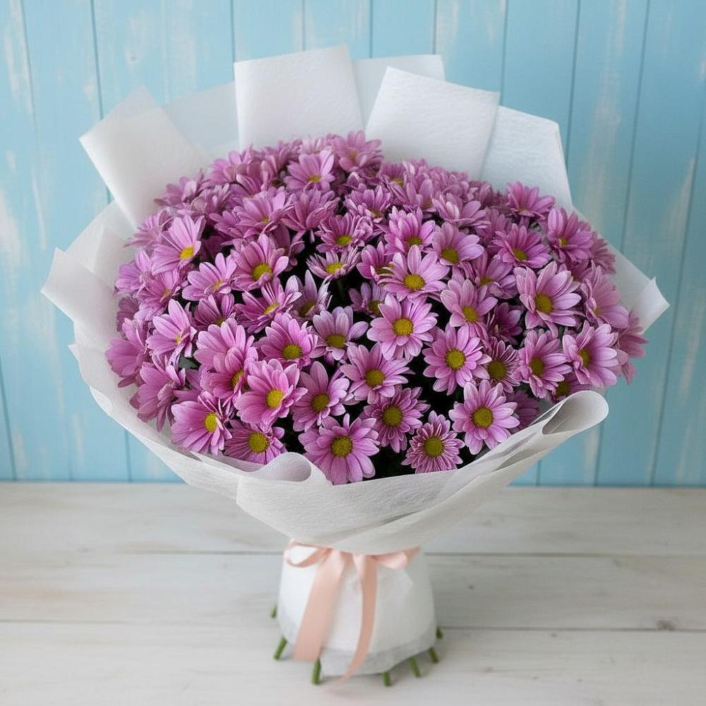 Букет цветов из: Хризантемы в Бердюжье