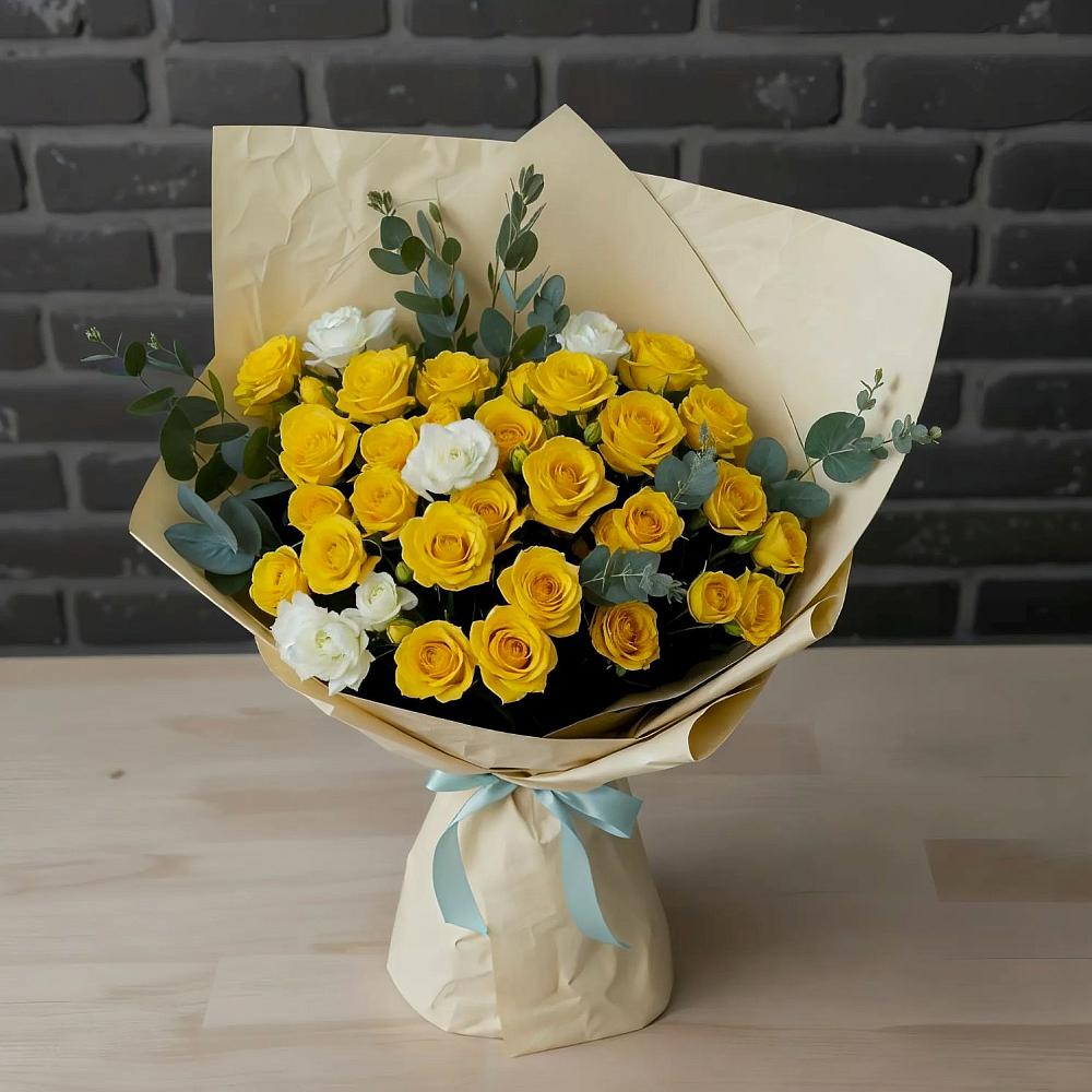 Букет цветов из: Розы в Бердюжье