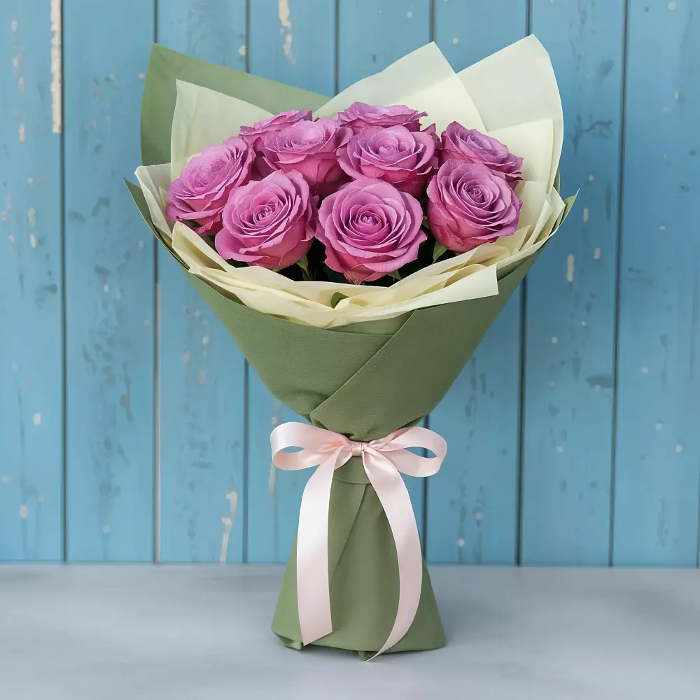 Букет Розы Фёрст Леди в Бердюжье