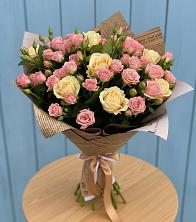 Букет цветов из:  Розы в Бердюжье