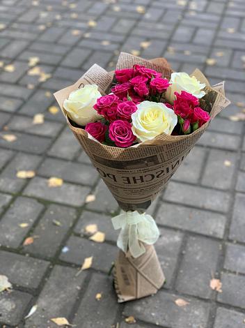Букет цветов из: Розы в Бердюжье