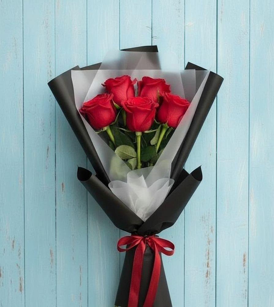 Букет цветов из: Розы в Бердюжье