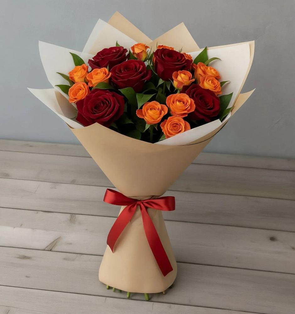 Букет Любовь и восторг в Бердюжье